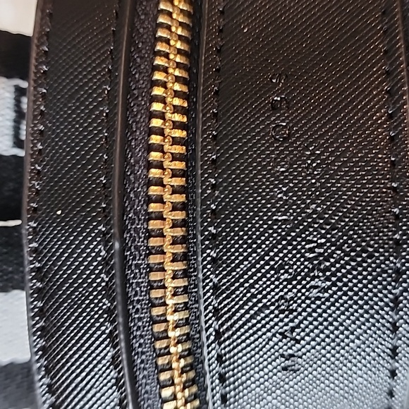 Marc Jacobs White and Black Logo Strap Mini Backpack - Picture 9 of 12